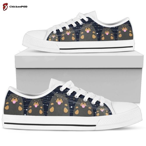 Rottweiler Women’s Low Top Shoes