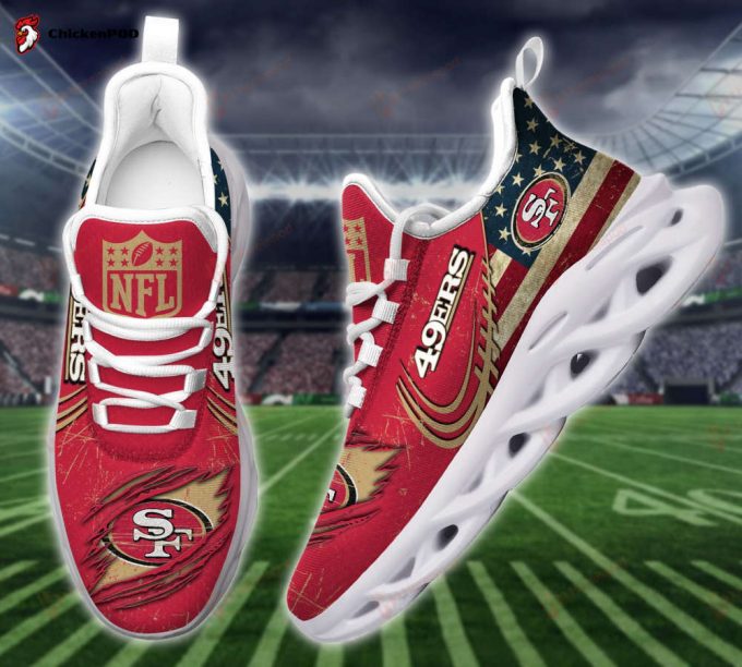 San Francisco 49Ers Max Soul Shoes Ths21081755