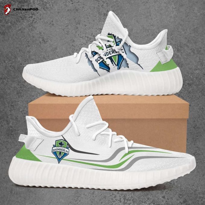 Seattle Sounders Fc Usl Yeezy Sneaker For Fans