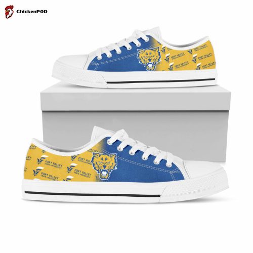 SIAC Fort Valley State University Wildcats Low Top Shoes