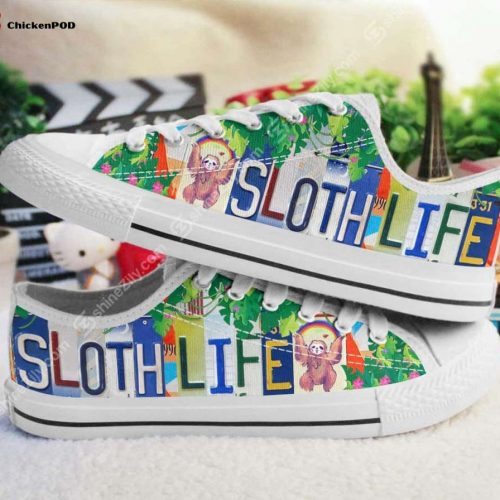 Sloth low top shoes