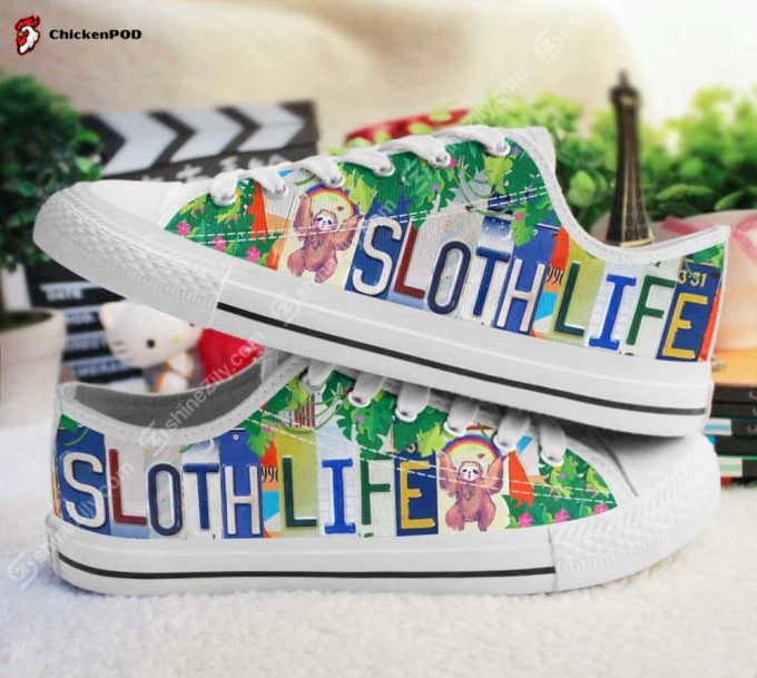 Sloth Low Top Shoes