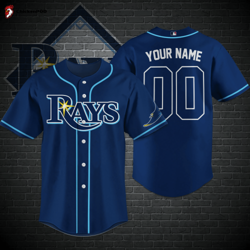 Tampa Bay Rays MLB-Baseball Shirt Custom M-32339