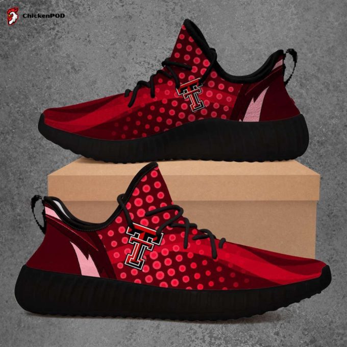 Texas Tech Red Raiders Ncaa Yeezy Sneaker For Fans