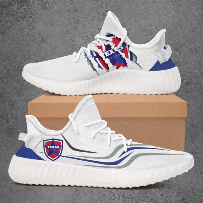 Texas United Fc Usl League Yeezy Sneaker For Fans