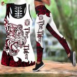 Tiger Red Tattoo Combo Tank Top + Legging