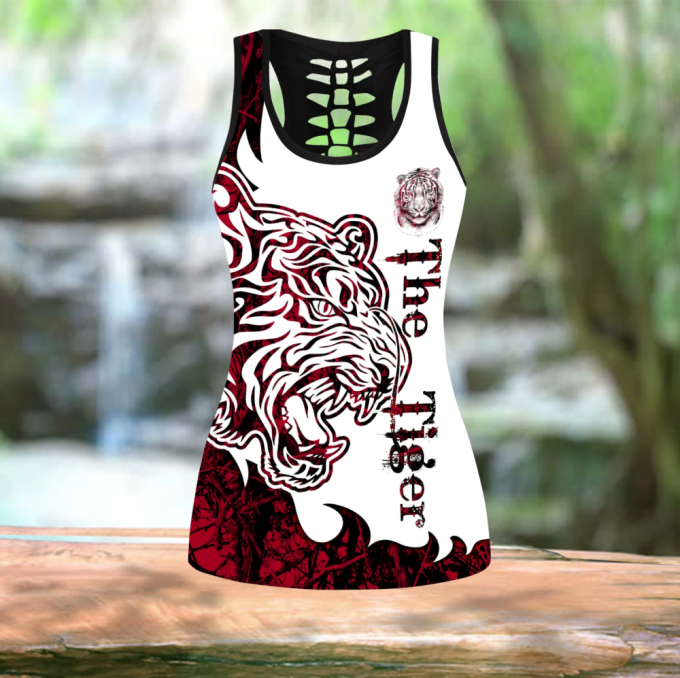 Tiger Red Tattoo Combo Tank Top + Legging