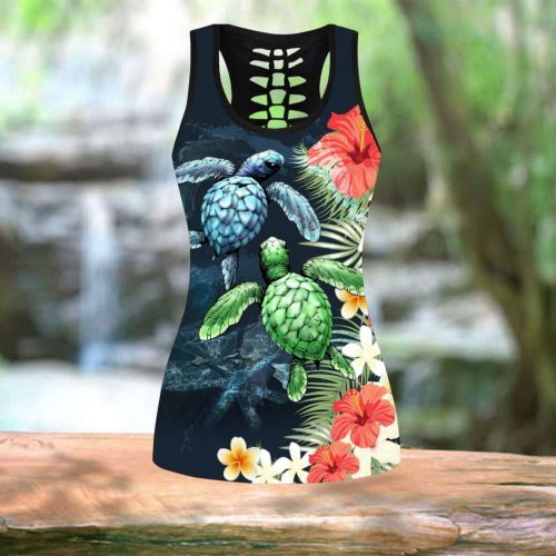 Turtle Hawaii Combo Tank Top + LeggingLeggings