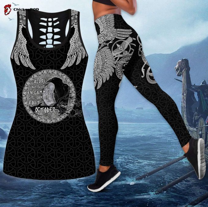 Viking October Girl – Aldri Undervurder Combo Tank Top + Legging