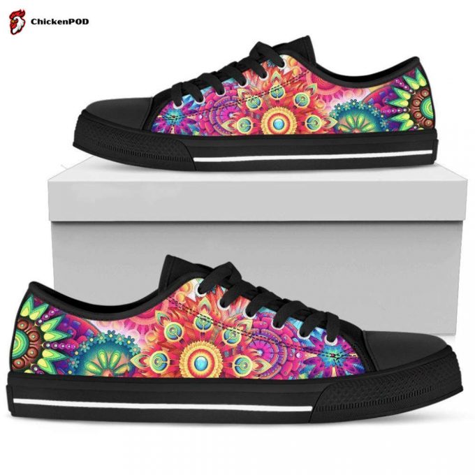 Women’S Low Tops Colorful (Black Sole)