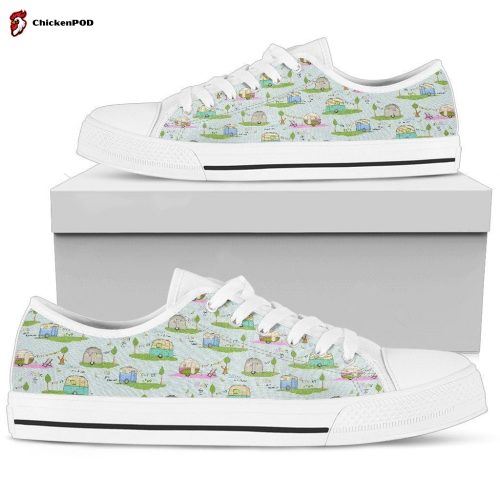 Womens Low Top – White – Camper Journey Low