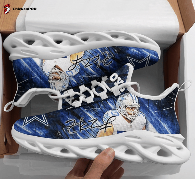 Zack Martin Dallas Cowboys Max Soul Shoes For Men And Women