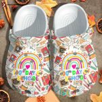 100 Days School Shoes Unisex Clogs Crocbland Clog Gift