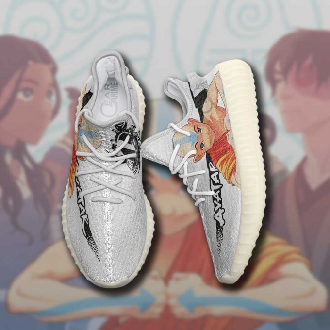 Aang Shoes Avatar The Last Airbender Custom Anime Yeezy Sneaker For Fans