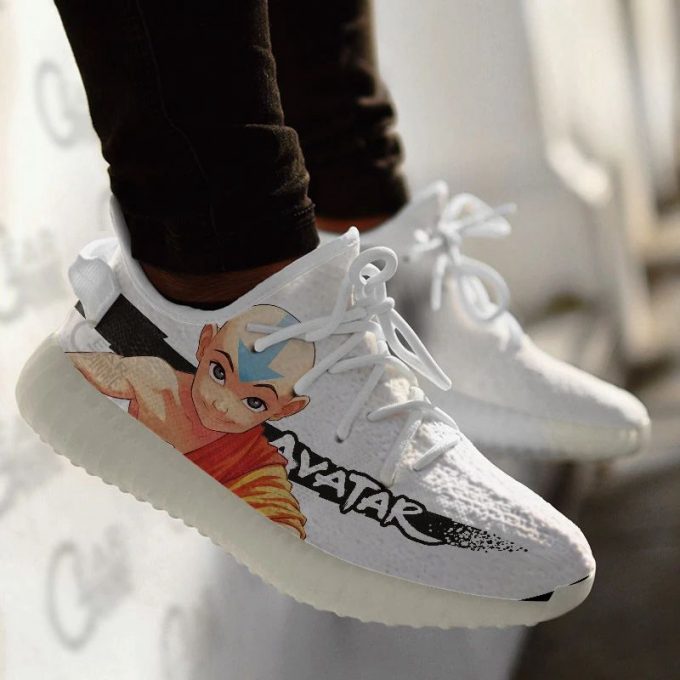 Aang Shoes Avatar The Last Airbender Custom Anime Yeezy Sneaker For Fans