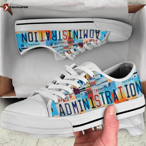 Administration Low Top Shoes Gift for Men Women Sneaker