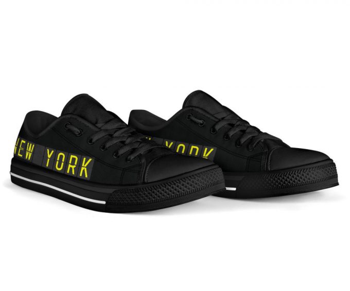 Airport Destinations New York – Low Top Canvas Shoes