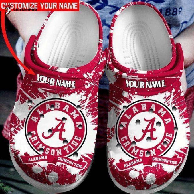 Alabama Football Clog Unisex Clogs Shoes