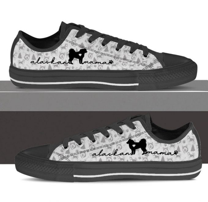 Alaskan Malamute Low Top Shoes Gift For Men Women Sneaker