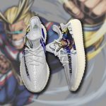 All Might Shoes My Hero Academia Anime Shoes TT10 Yeezy Sneaker For Fans