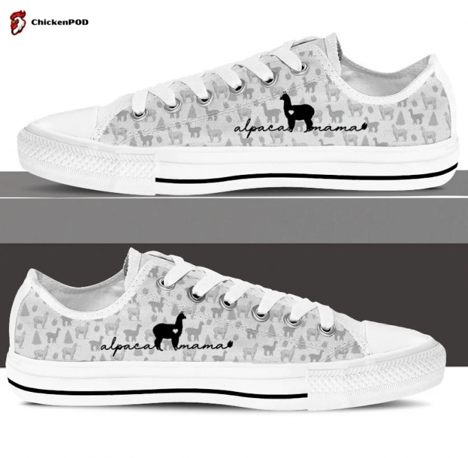 Alpaca Low Top Shoes Gift For Men Women Sneaker