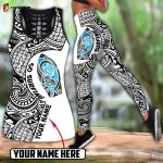 Amazing Polynesian Go Surfing Personalized Deluxe Legging Tank Top