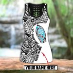 Amazing Polynesian Go Surfing Personalized Deluxe Legging Tank Top