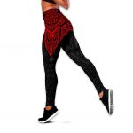 Amazing Polynesian Tattoo Legging & Tank Top