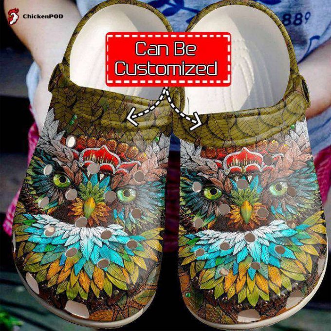 Animal Unisex Clogs – Owl Mystic Clog Shoes For Men And Women