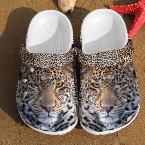 Animals African Leopard Gift For Lover Rubber clog Unisex Clogs Shoes