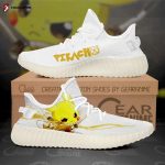 AOT Mashup Pikachu Shoes Pokemon Anime Yeezy Sneaker For Fans