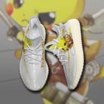 AOT Mashup Pikachu Shoes Pokemon Anime Yeezy Sneaker For Fans