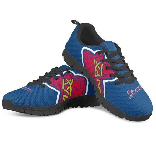 Atlanta Braves Unisex Running Shoes For Fans Fan Gifts