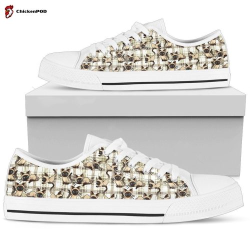 Balinese Cat Women’s Low Top Shoes