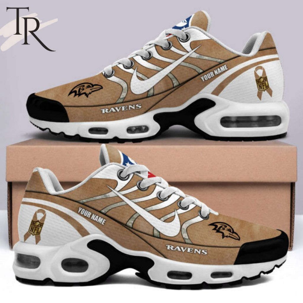 Baltimore Ravens Air Max Plus Sport Sneakers For Fan Gifts