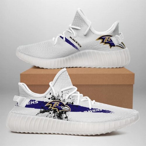 Baltimore Ravens NFL Yeezy Sneaker For Fans