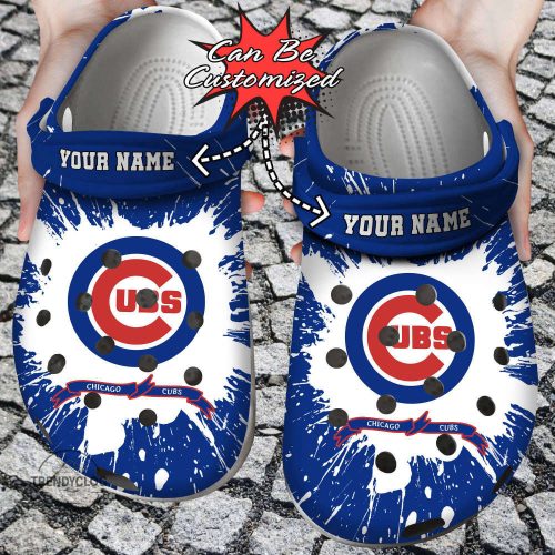 Baseball Unisex Clogs Personalized CCubs Team Clog Shoes