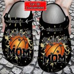 Basketball Mom On Cheetah Unisex Clogs Clog Shoes Custom Unisex Clogs