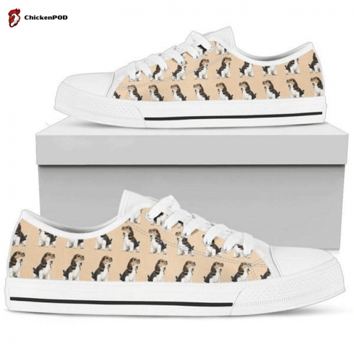 Beagle Low Top Shoes Gift for Men Women Sneaker