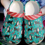 Bernese Mountain Christmas Pattern Unisex Clogs  Clog Shoes For Men Women