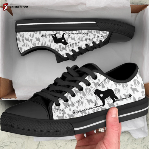 Bernese Mountain Dog Low Top Shoes Gift for Men Women Sneaker