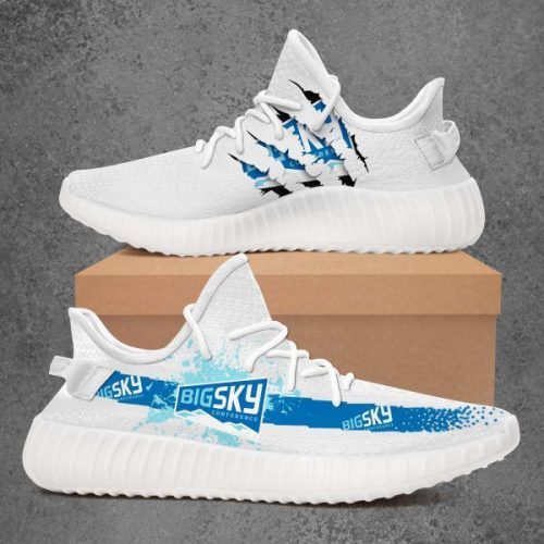 Big Sky Conference Gear NCAA Yeezy Sneaker For Fans