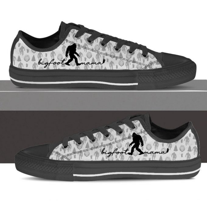 Bigfoot Low Top Shoes Gift For Men Women Sneaker