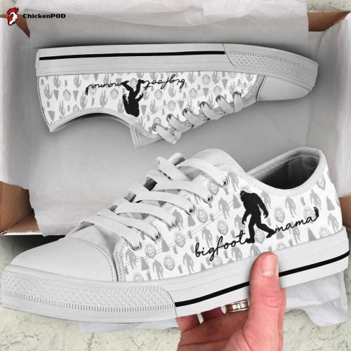 Bigfoot Low Top Shoes Gift for Men Women Sneaker