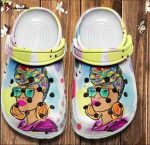 Black Woman Birthday Gift Rubber clog Unisex Clogs Shoes