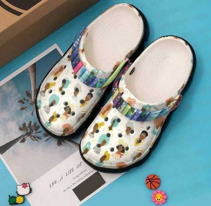 Black Women Icon Personalized 202 Gift For Lover Rubber Clog Unisex Clogs Shoes