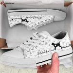 Bloodhound Low Top Shoes Gift for Men Women