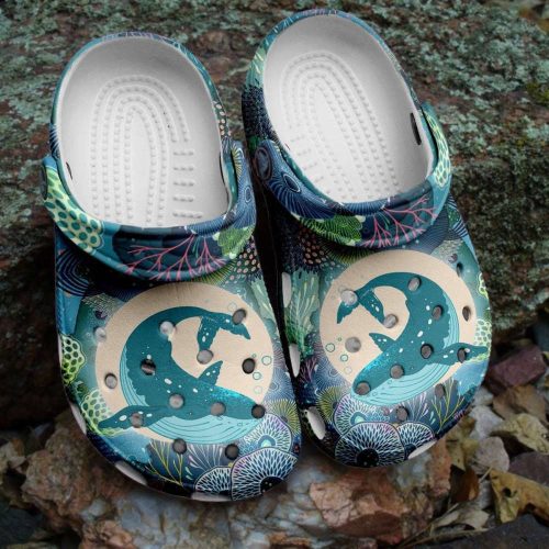 Blue Whale Graphic Unisex Clogs Clog Shoes Birthday Gifts For Boy Girl Daughter Son