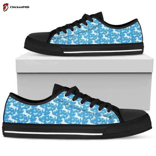 Blue Women’s Low Top Shoes