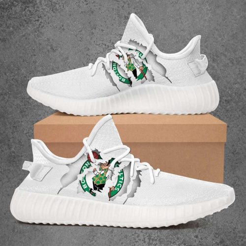 Boston Celtics NBA Yeezy Sneaker For Men Women Fans